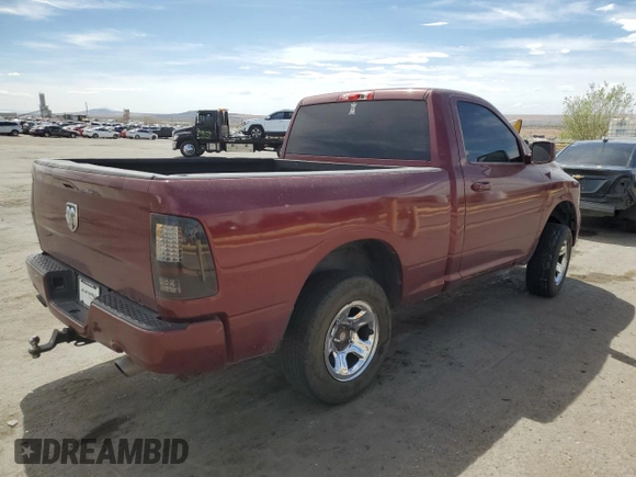 2013 Ram 1500 Tradesman with VIN 3C6JR6AP4DG519487, listed as a Copart auction lot 50745195 with 131,150 mi miles and Clean title. Bid and sale history available at DreamBid. Image 3.