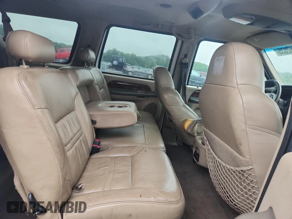 2000 Ford Excursion Limited z VIN 1FMNU42S3YED08967, wystawiony jako Copart lot #60062035 z przebiegiem 212 040 mil mil oraz Czysty tytuł • Clean title. Historia ofert i sprzedaży dostępna na DreamBid. Obrazek 11.