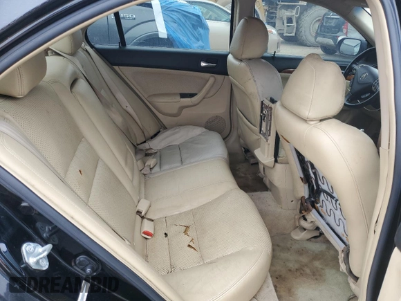 2007 Acura TSX with VIN JH4CL96867C015499, listed as a Copart auction lot 45552355 with 201,481 mi miles and Salvage title. Bid and sale history available at DreamBid. Image 10.