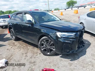 2025 Audi Q7 Premium Plus with VIN WA1LVBF73SD024894, listed as a IAAI auction lot 42232842 with Not provided miles and . Bid and sale history available at DreamBid. Image 1.