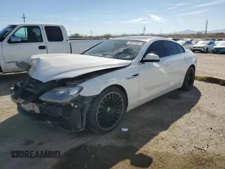 2013 BMW 6 Series 650i with VIN WBA6B2C51DDG66564, listed as a Copart auction lot 44247555 with 89,477 mi miles and Salvage Title. Bid and sale history available at carsss.com. Image 1.