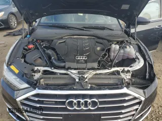 2019 Audi A8 with VIN WAU8EAF81KN024754, listed as a Copart auction lot 42242955 with 29,698 mi miles and Salvage Title. Bid and sale history available at carsss.com. Image 11.