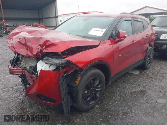 2021 Chevrolet Blazer LT z VIN 3GNKBCRS8MS563912, wystawiony jako IAAI lot #42209536 z przebiegiem Nie podano mil oraz . Historia ofert i sprzedaży dostępna na DreamBid. Obrazek 18.