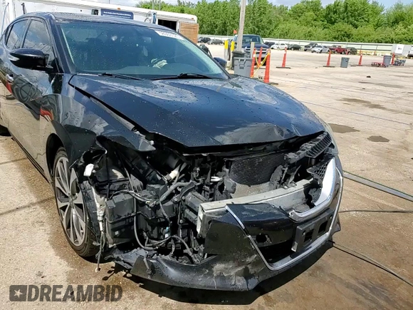2017 Nissan Maxima SV with VIN 1N4AA6AP6HC433242, listed as a Copart auction lot 58003125 with 142,469 mi miles and Salvage title. Bid and sale history available at DreamBid. Image 13.