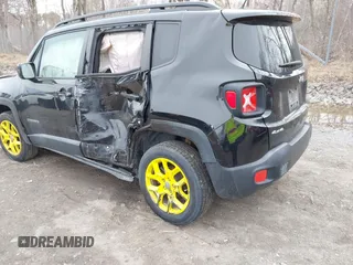 2017 Jeep Renegade Latitude with VIN ZACCJBBB5HPE89005, listed as a IAAI auction lot 41922774 with 110,068 mi miles. Bid and sale history available at carsss.com. Image 3.