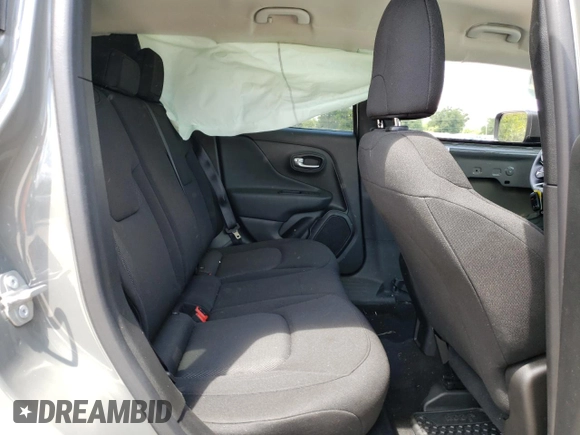 2022 Jeep Renegade Sport with VIN ZACNJCA17NPN57661, listed as a Copart auction lot 63536123 with 37,459 mi miles and . Bid and sale history available at DreamBid. Image 10.
