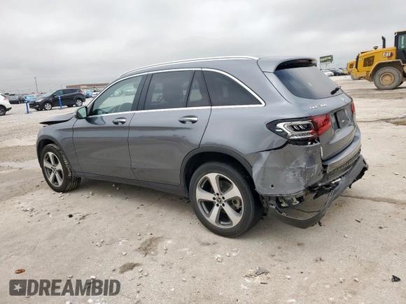 2021 Mercedes-Benz GLC 300 z VIN W1N0G8DB7MV263836, wystawiony jako Copart lot #54708085 z przebiegiem 67 313 mil mil oraz Szkoda całkowita • Salvage title. Historia ofert i sprzedaży dostępna na DreamBid. Obrazek 2.