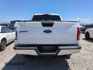 2017 Ford F-150 XL with VIN 1FTEW1EF9HKE54092, listed as a Copart auction lot 58506845 with 103,248 mi miles and Salvage title. Bid and sale history available at DreamBid. Image 6.