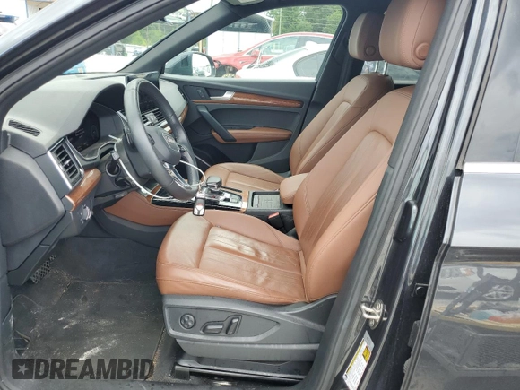 2021 Audi Q5 Premium Plus с VIN WA1BAAFY0M2007561, выставлен на аукционе Copart как лот 58225755 с пробегом 96 186 миль миль и Списание • Salvage title. История ставок и продаж доступна на DreamBid. Изображение 7.