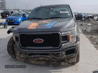 2019 Ford F-150 XL with VIN 1FTEW1CP3KKD68005, listed as a Copart auction lot 50599475 with 129,200 mi miles and Salvage Title. Bid and sale history available at carsss.com. Image 11.