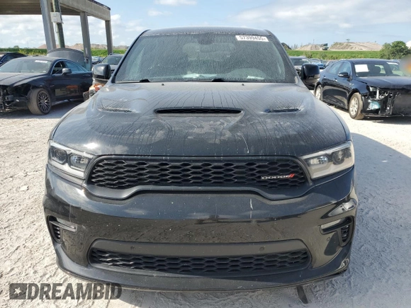 2021 Dodge Durango R/T z VIN 1C4SDHCTXMC693309, wystawiony jako Copart lot #57399455 z przebiegiem 115 053 mil mil oraz Szkoda całkowita • Salvage title. Historia ofert i sprzedaży dostępna na DreamBid. Obrazek 5.