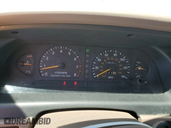 1997 Toyota Avalon XL with VIN 4T1BF12B0VU187179, listed as a Copart auction lot 54708565 with 336,922 mi miles and Salvage Title. Bid and sale history available at DreamBid. Image 9.
