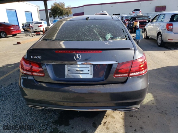 2015 Mercedes-Benz E-Class E 400 with VIN WDDKJ6FB4FF306888, listed as a Copart auction lot 44236124 with 55,316 mi miles. Bid and sale history available at carsss.com. Image 6.