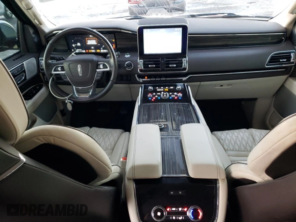 2020 Lincoln Navigator Black Label z VIN 5LMJJ3TTXLEL07264, wystawiony jako Copart lot #85087844 z przebiegiem 55 109 mil mil oraz Szkoda całkowita • Salvage title. Historia ofert i sprzedaży dostępna na DreamBid. Obrazek 8.