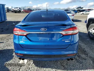 2017 Ford Fusion Sport with VIN 3FA6P0VP0HR378316, listed as a Copart auction lot 43107955 with 150,248 mi miles and Salvage Title. Bid and sale history available at carsss.com. Image 6.