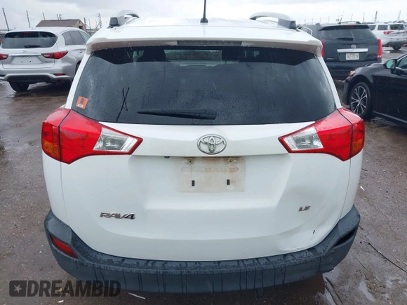 2014 Toyota RAV4 LE with VIN 2T3ZFREV0EW107096, listed as a IAAI auction lot 42627066 with 132,349 mi miles and . Bid and sale history available at DreamBid. Image 16.