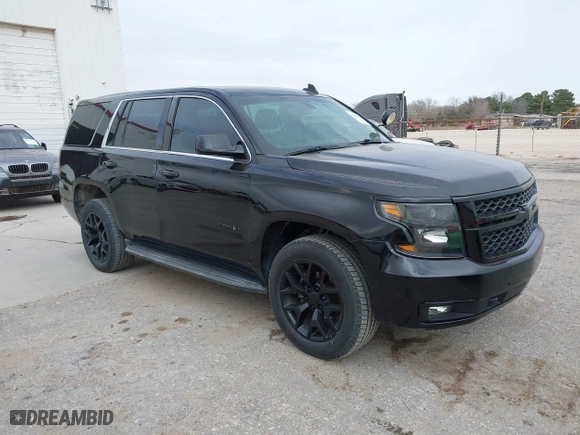 2019 Chevrolet Tahoe Commercial with VIN 1GNLCDEC7KR152622, listed as a IAAI auction lot 41569073 with 22,423 mi miles. Bid and sale history available at carsss.com. Image 1.