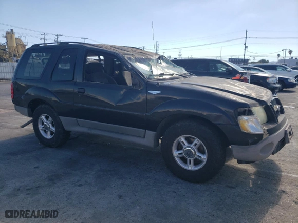 2003 Ford Explorer Sport XLS with VIN 1FMYU60E93UC12832, listed as a Copart auction lot 71596394 with NaN miles and Salvage Title. Bid and sale history available at carsss.com. Image 4.