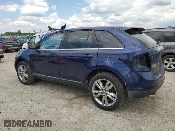 2011 Ford Edge Limited с VIN 2FMDK3KCXBBA38689, выставлен на аукционе Copart как лот 58513235 с пробегом 184 445 миль миль и Списание • Salvage title. История ставок и продаж доступна на DreamBid. Изображение 2.
