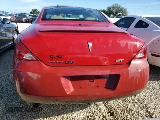 2007 Pontiac G6 GT with VIN 1G2ZH35N674137327, listed as a Copart auction lot 71046534 with 130,684 mi miles and Salvage Title. Bid and sale history available at carsss.com. Image 6.