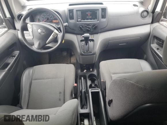 2021 Nissan NV200 SV with VIN 3N6CM0KNXMK702459, listed as a Copart auction lot 53709105 with 214,389 mi miles and Salvage title. Bid and sale history available at DreamBid. Image 8.