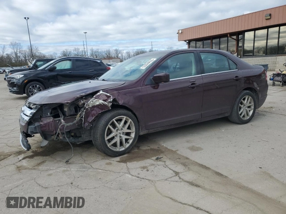 2012 Ford Fusion SEL with VIN 3FAHP0JA6CR376167, listed as a Copart auction lot 53024435 with 159,329 mi miles and Salvage Title. Bid and sale history available at DreamBid. Image 1.