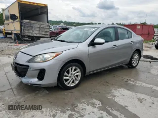 2012 Mazda 3 i Touring with VIN JM1BL1V88C1692124, listed as a Copart auction lot 58233825 with 100,191 mi miles and Salvage title. Bid and sale history available at DreamBid. Image 1.