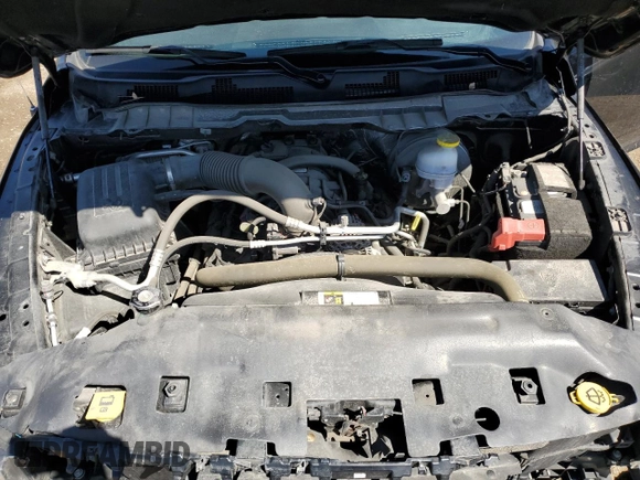 2021 Ram 1500 Tradesman z VIN 3C6RR7KT4MG693581, wystawiony jako Copart lot #53489595 z przebiegiem 96 693 mil mil oraz Szkoda całkowita • Salvage title. Historia ofert i sprzedaży dostępna na DreamBid. Obrazek 11.
