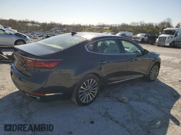 2017 Kia Cadenza Premium z VIN KNALB4J15H5073415, wystawiony jako Copart lot #53376385 z przebiegiem 68 623 mil mil oraz Szkody całkowita. Historia ofert i sprzedaży dostępna na DreamBid. Obrazek 3.