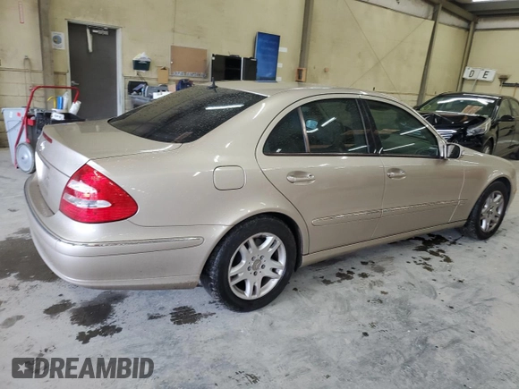 2003 Mercedes-Benz E-Class 3.2L with VIN WDBUF65J03A097069, listed as a Copart auction lot 66235744 with 168,623 mi miles and Clean Title. Bid and sale history available at carsss.com. Image 3.