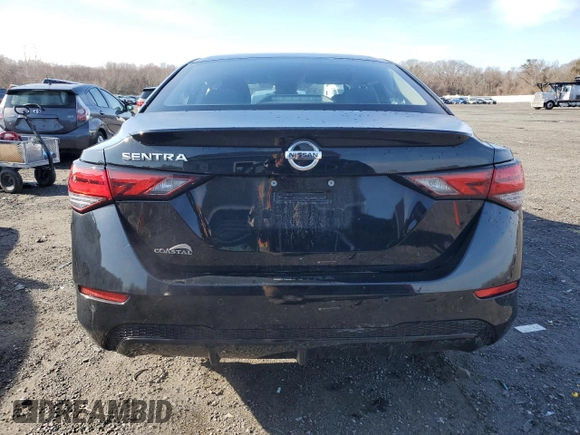 2021 Nissan Sentra S with VIN 3N1AB8BV7MY323093, listed as a Copart auction lot 50192145 with 41,119 mi miles and Salvage Title. Bid and sale history available at DreamBid. Image 6.