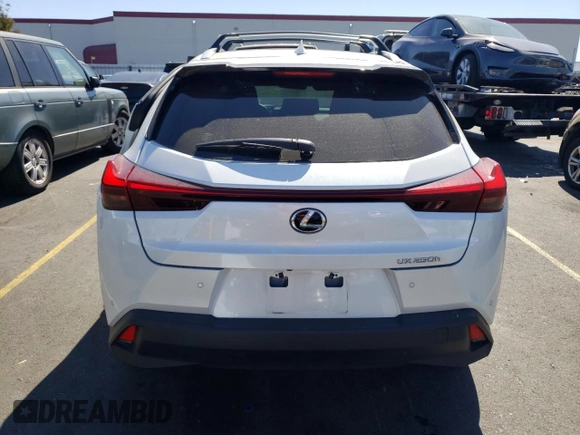 2024 Lexus UX with VIN JTHX6JBH3R2187983, listed as a Copart auction lot 73429324 with 14,549 mi miles and Salvage Title. Bid and sale history available at carsss.com. Image 6.