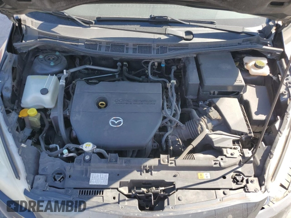 2013 Mazda 5 Touring with VIN JM1CW2CL0D0148684, listed as a Copart auction lot 76507564 with 115,431 mi miles and Salvage Title. Bid and sale history available at carsss.com. Image 11.