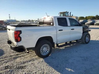 2024 Chevrolet Colorado 2WD Work Truck z VIN 1GCGSBEC1R1250216, wystawiony jako Copart lot #82194724 z przebiegiem 622 mil mil oraz Szkoda całkowita • Salvage title. Historia ofert i sprzedaży dostępna na DreamBid. Obrazek 3.