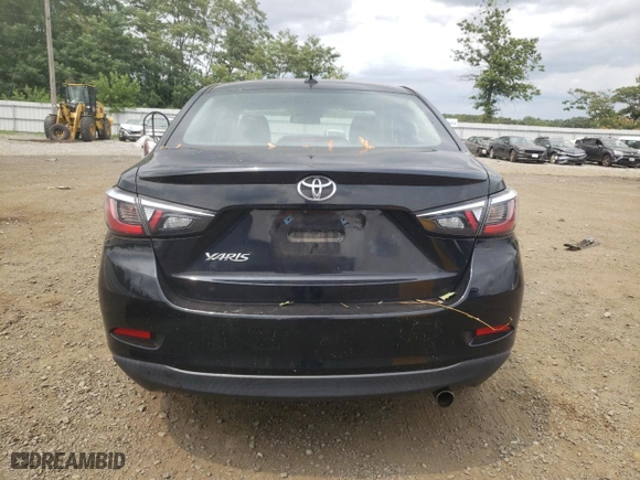 2019 Toyota Yaris Sedan L with VIN 3MYDLBYV9KY525430, listed as a Copart auction lot 62584643 with 49,753 mi miles. Bid and sale history available at carsss.com. Image 6.