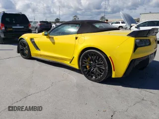 2016 Chevrolet Corvette Z06 3LZ with VIN 1G1YU3D61G5612818, listed as a Copart auction lot 74595623 with 19,813 mi miles. Bid and sale history available at carsss.com. Image 2.