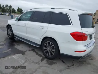 2016 Mercedes-Benz GL with VIN 4JGDF6EE9GA676180, listed as a IAAI auction lot 41976350 with 95,348 mi miles. Bid and sale history available at carsss.com. Image 3.