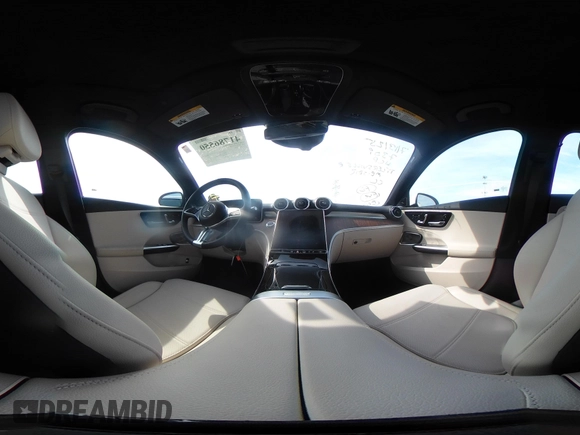 2024 Mercedes-Benz C 300 with VIN W1KAF4HB6RR160723, listed as a IAAI auction lot 41786550 with 7,204 mi miles and . Bid and sale history available at DreamBid. Image 18.