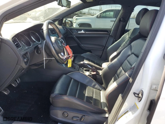 2015 Volkswagen Golf GTI Autobahn w/Performance Pkg with VIN 3VW547AU0FM067642, listed as a Copart auction lot 76315484 with 65,915 mi miles and Salvage Title. Bid and sale history available at carsss.com. Image 7.