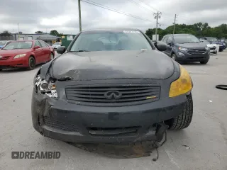 2007 Infiniti G35 G35x z VIN JNKBV61F07M817311, wystawiony jako Copart lot #57087125 z przebiegiem 182 869 mil mil oraz Szkody całkowita. Historia ofert i sprzedaży dostępna na DreamBid. Obrazek 5.