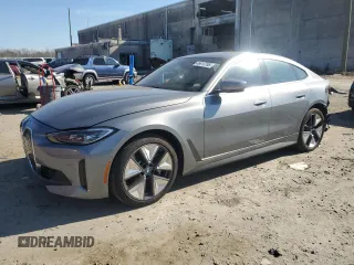2024 BMW i4 xDrive40 z VIN WBY83FB0XRFS41129, wystawiony jako Copart lot #46613765 z przebiegiem 3 704 mil mil oraz Szkoda całkowita • Salvage title. Historia ofert i sprzedaży dostępna na DreamBid. Obrazek 1.