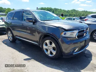 2014 Dodge Durango Limited z VIN 1C4RDJDG1EC323259, wystawiony jako IAAI lot #42174157 z przebiegiem 139 874 mil mil oraz . Historia ofert i sprzedaży dostępna na DreamBid. Obrazek 1.