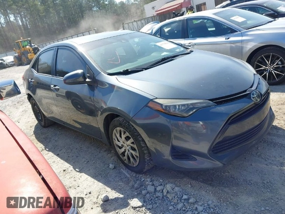 2019 Toyota Corolla L with VIN 2T1BURHE4KC134729, listed as a IAAI auction lot 41779629 with 240,685 mi miles. Bid and sale history available at carsss.com. Image 1.