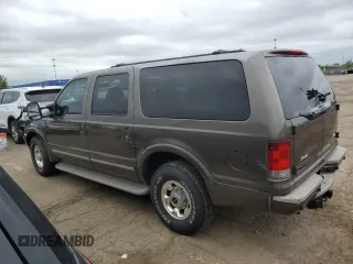 2003 Ford Excursion Limited z VIN 1FMNU42P23EB56085, wystawiony jako Copart lot #58863405 z przebiegiem 251 772 mil mil oraz Tytuł czysty. Historia ofert i sprzedaży dostępna na DreamBid. Obrazek 2.