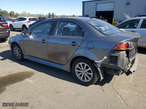 2010 Mitsubishi Lancer ES with VIN JA32U2FUXAU030716, listed as a Copart auction lot 48496365 with 105,132 mi miles and Salvage Title. Bid and sale history available at carsss.com. Image 2.