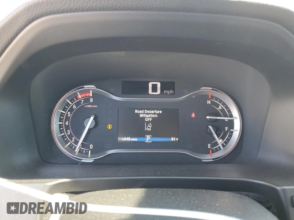 2017 Honda Ridgeline Black Edition with VIN 5FPYK3F88HB010727, listed as a Copart auction lot 64104615 with 116,848 mi miles and Salvage title. Bid and sale history available at DreamBid. Image 9.