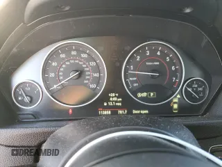 2013 BMW 3 Series 335i xDrive with VIN WBA3B9G58DNP39653, listed as a Copart auction lot 44425195 with 113,858 mi miles and Salvage title. Bid and sale history available at DreamBid. Image 9.