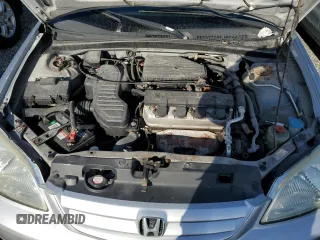 2001 Honda Civic LX with VIN 2HGES16531H595630, listed as a Copart auction lot 74149774 with 50,704 mi miles and Salvage Title. Bid and sale history available at carsss.com. Image 11.