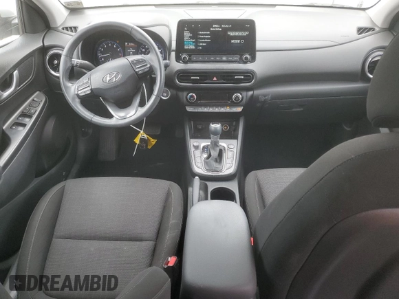 2023 Hyundai Kona SEL with VIN KM8K3CAB1PU044766, listed as a Copart auction lot 53684405 with 10,958 mi miles and Salvage Title. Bid and sale history available at carsss.com. Image 8.
