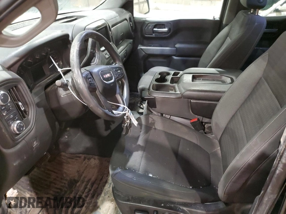 2022 GMC Sierra 1500 with VIN 1GTR9AED4NZ181850, listed as a Copart auction lot 87044594 with 117,969 mi miles and Salvage Title. Bid and sale history available at DreamBid. Image 7.